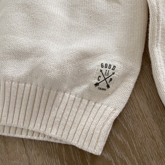 Zara knitted cream sweater, size 6-7 - Picture 2 of 6